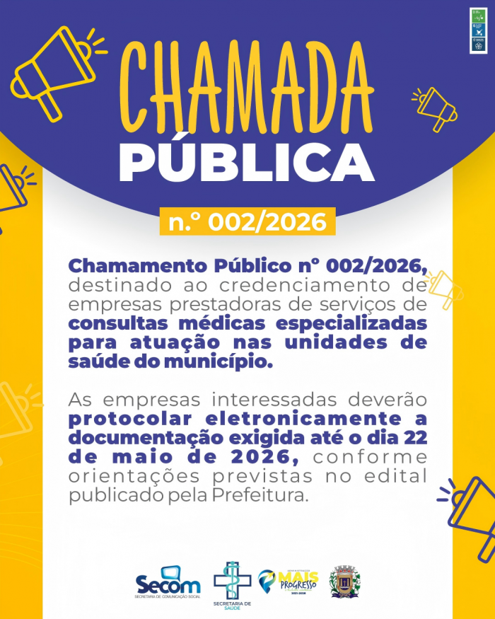 Prefeitura de Leme abre chamamento público para ampliar consultas médicas especializadas na rede municipal